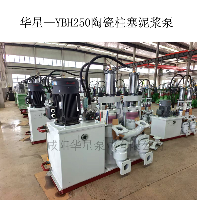 華星—YBH250陶瓷柱塞泥漿泵
