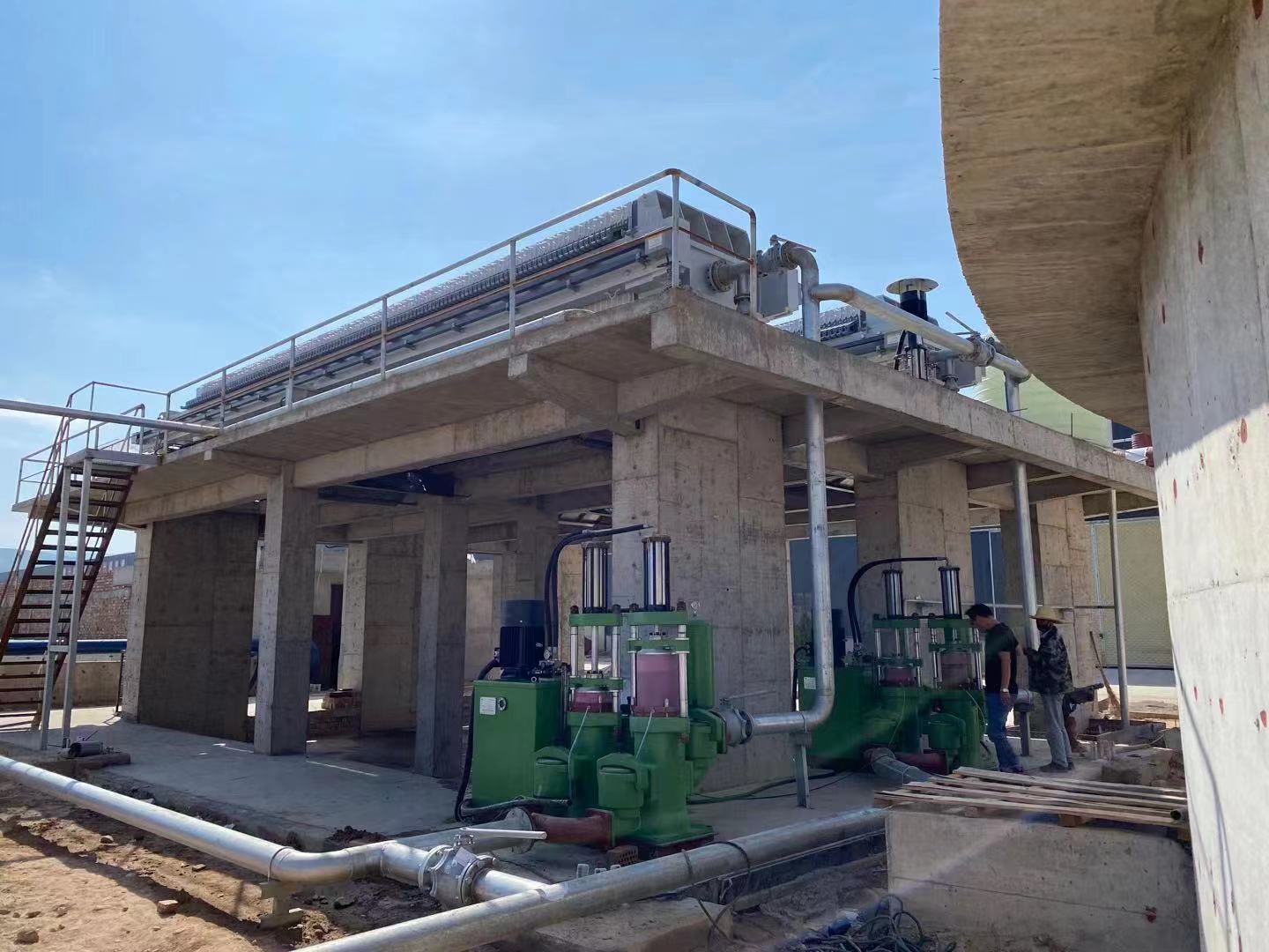 洗沙廠(chǎng)使用泵現(xiàn)場(chǎng)2