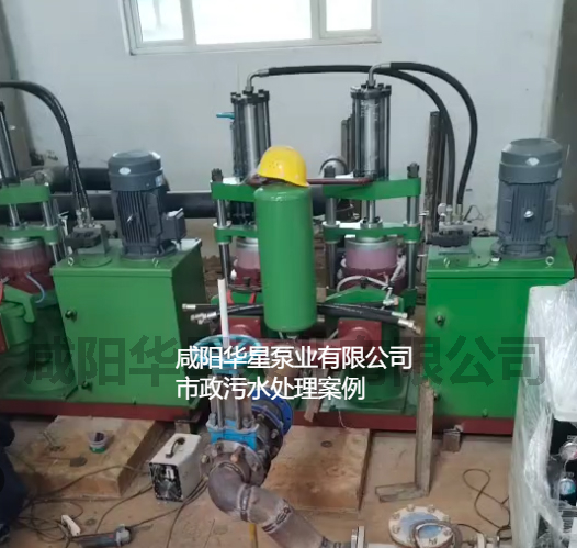 YB300陶瓷柱塞泥漿泵在市政污水處理廠案例-第二個(gè)客戶(hù)案例